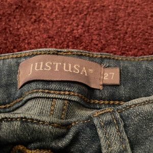 JUST USA crop jeans